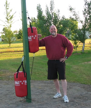 Mike Garofalo, Baguazhang Practice, Red Bluff, California