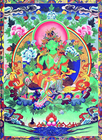 Green Goddess Tara