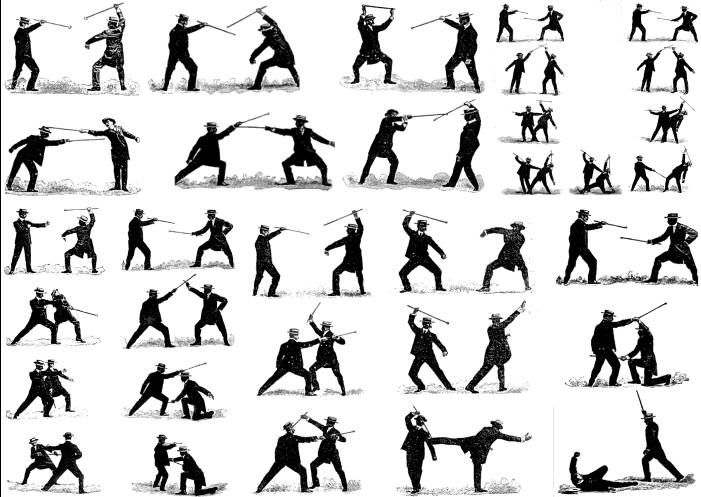 Chinese Shaolin Kung Fu Martial arts Wushu Crutch Dharma rod Fighting Equipment 
